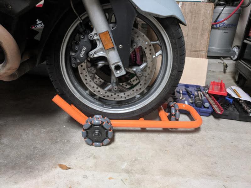 Dynamoto Motorcycle Paddock Stand – Multi-Directional Parking & Maintenance Stand - Image 3