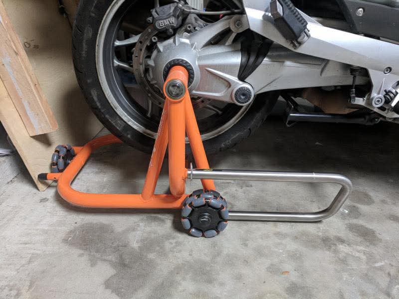 Dynamoto Motorcycle Paddock Stand – Multi-Directional Parking & Maintenance Stand