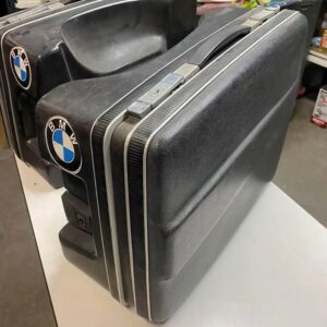 Rare Original BMW R100 Factory Panniers – Authentic Vintage Luggage Set