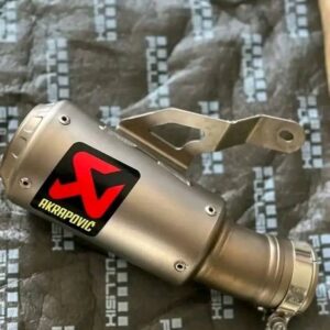 Akrapovic GP Titanium Shorty Slip-On Exhaust for BMW S1000RR (2019–2023 K67)