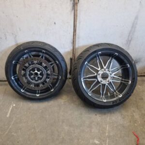 BMW K1600 GTL Front and Rear Wheels with Tires