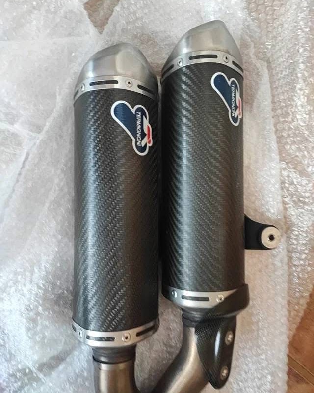 Termignoni Side Exit Exhaust for Ducati Monster 1100 Evo