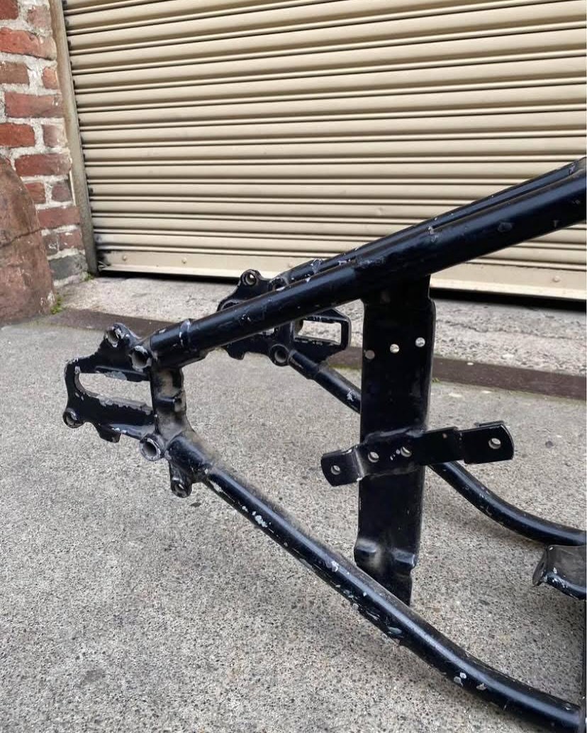 Vintage Harley-Davidson Panhead Wishbone Frame - Image 4