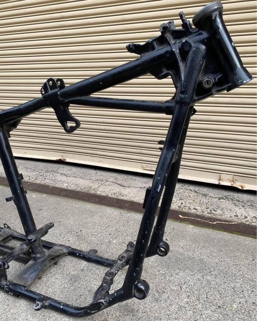 Vintage Harley-Davidson Panhead Wishbone Frame - Image 3