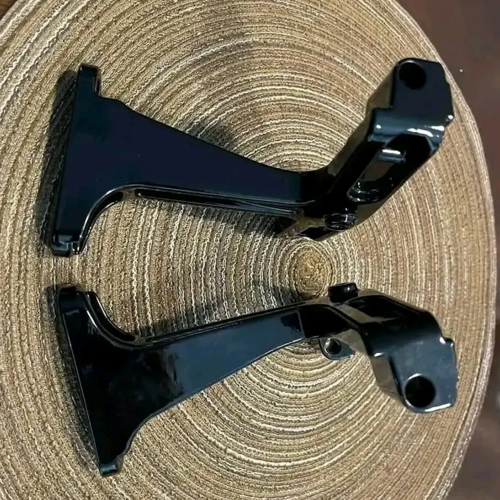 Thrashin Supply Bagger Passenger Floorboard & Harley OEM Footboard Support Kit – Like New - Image 3