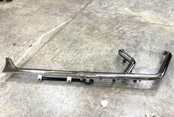 Fishtail Exhaust Set – Complete As Shown - Image 4
